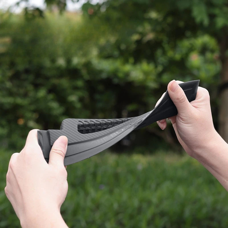 Carbon Fiber Silicone Car Wiper Scraper – Paint-Safe Film Tool Car Detailing Scraper Peaceful Pleasures Health and Wellness