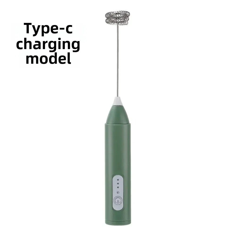 Mini USB Rechargeable Handheld Milk Frother & Foam Maker