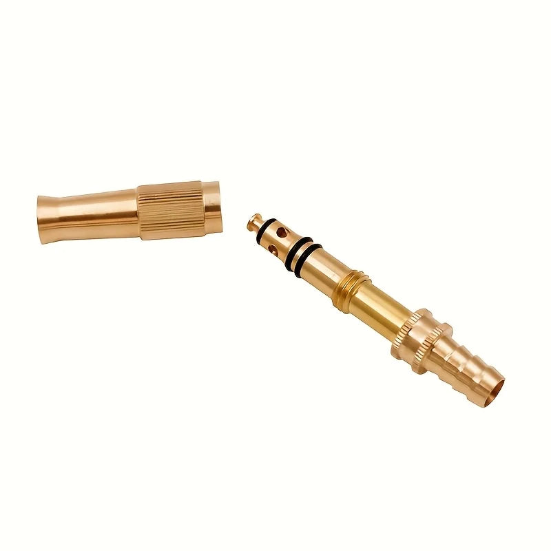 Pure Copperadjustable Garden Spray Nozzle Universal Connector Car