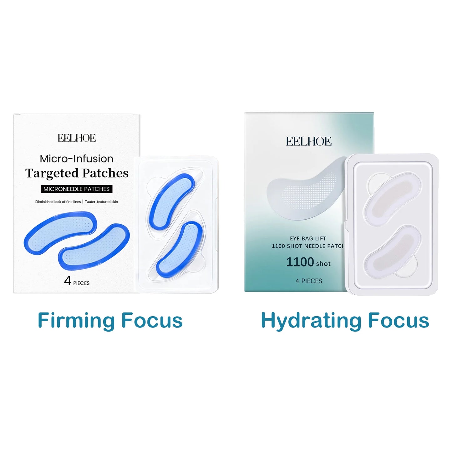 Microneedle Eye Patches – Retinol, Anti-Wrinkle & Dark Circles