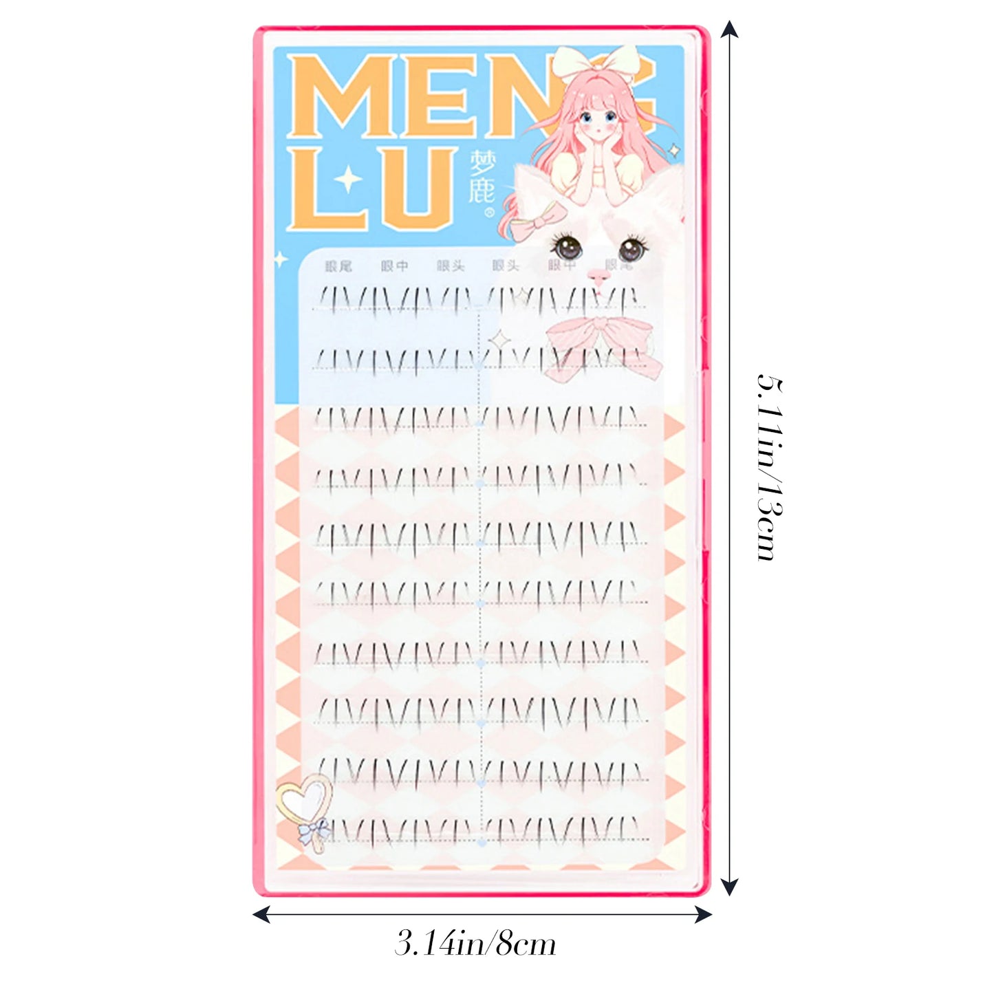 Cat's paw Eyelashes Cluster Lashes Individual Lashes Soft Idol Lash Clusters Reusable Natural DIY Under Lashes Peaceful Pleasures Health and Wellness style2