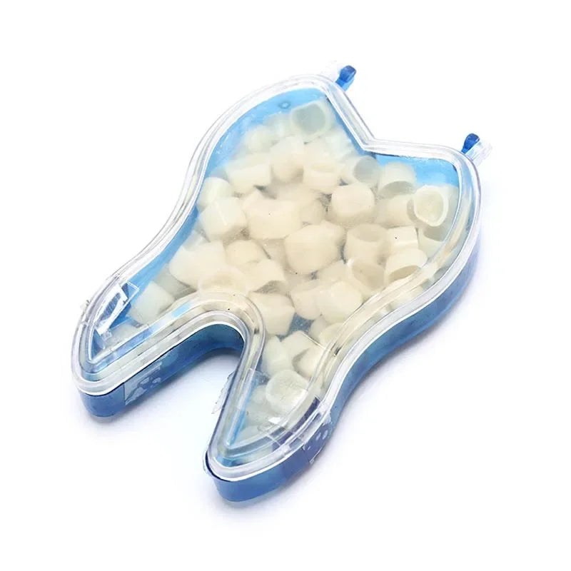 50pcs Dental Temporary Crown Teeth Anterior Posterior Dentist Materials Dental Tools Dentistry Equipment Peaceful Pleasures Health and Wellness