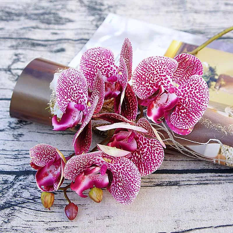 Artificial Butterfly Orchid Bundle 6 Heads | Wedding & Home Décor