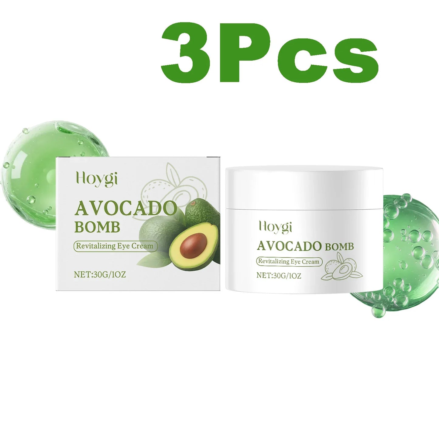 Hoygi Avocado Eye Cream – Dark Circles, Wrinkles & Puffiness