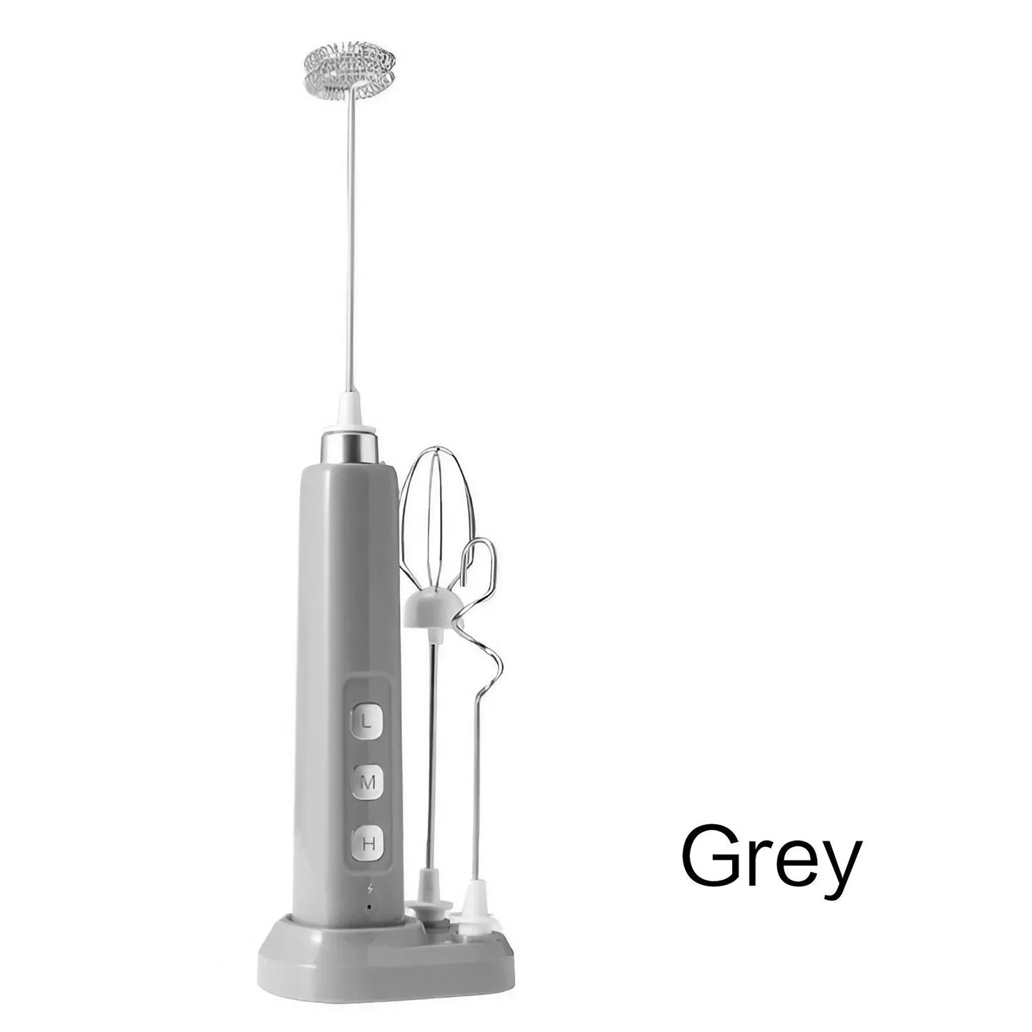 GUOHE USB Rechargeable Mini Electric Mixer & Milk Frother 3 Speeds