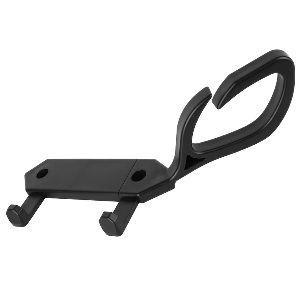 Universal Car Seat Belt Guide & Headrest Hook Organizer