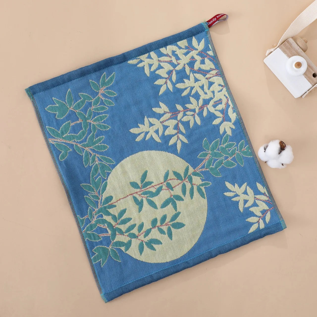 4-Layer Cotton Gauze Kitchen Hand Towel – Quick Dry 34x40cm Kitchen Hand Towel Peaceful Pleasures Health and Wellness A