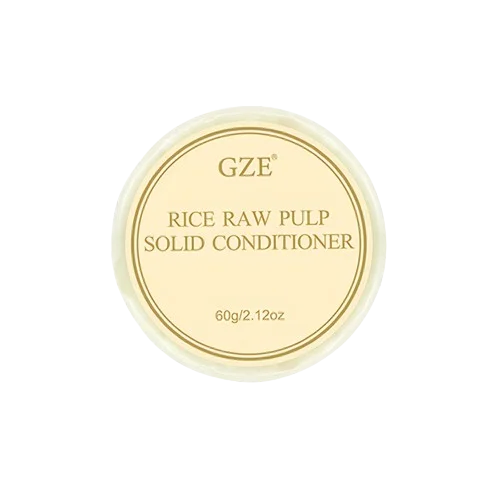 GZE Rice Water Shampoo Bar & Solid Conditioner for Dry Hair