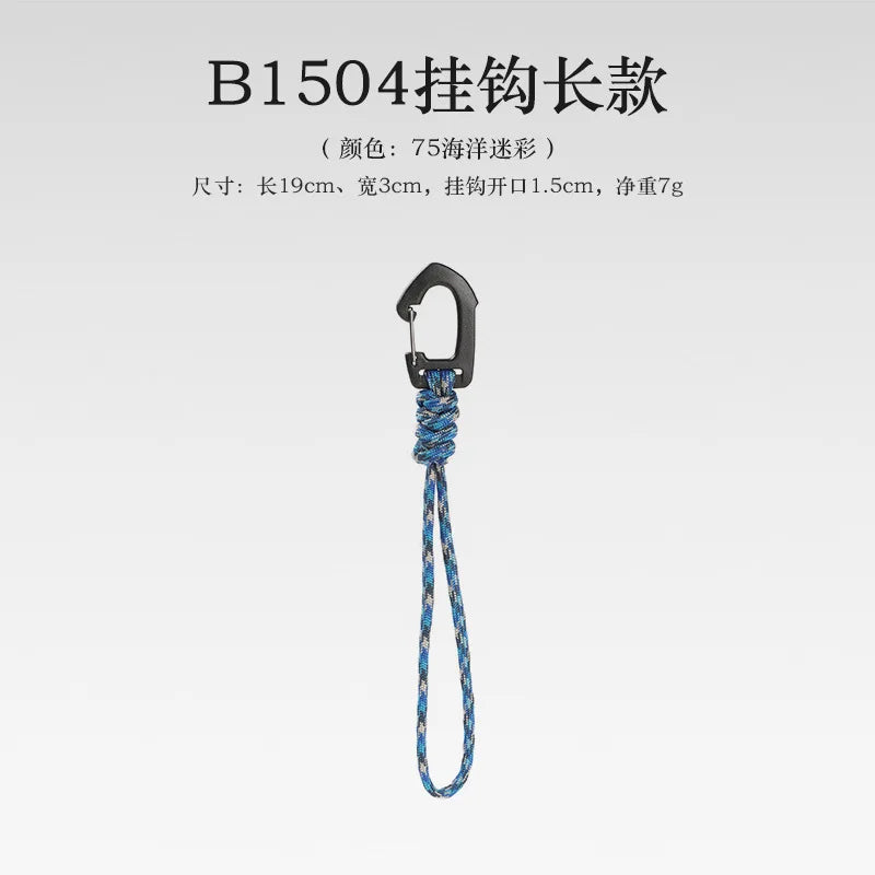 New 1pc Plastic Carabiner Clip Keychain Outdoor Camping Hiking Climbing Snap Clip Lock Backpack Hanger Buckle Hook Color Random Peaceful Pleasures Health and Wellness J