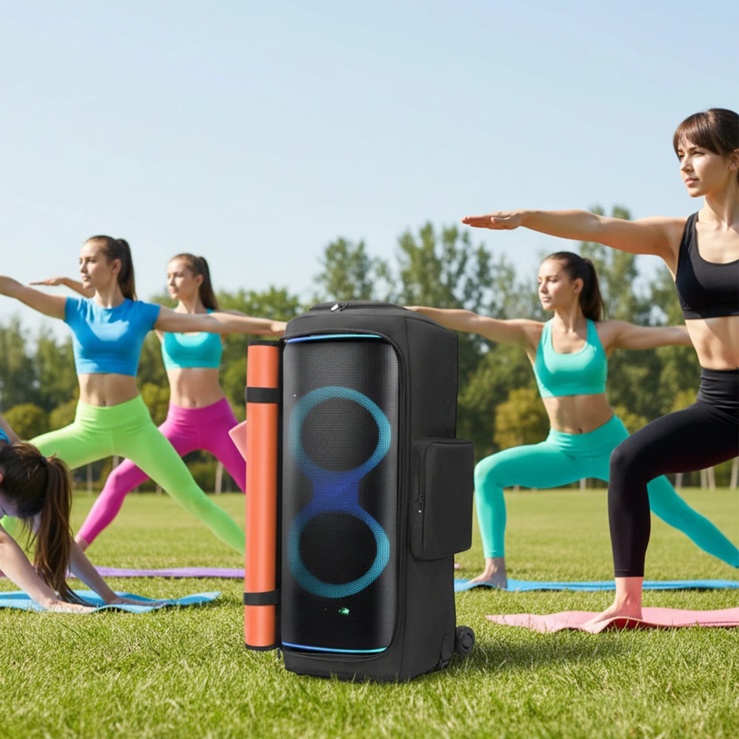 JBL Partybox 720 Speaker Carry Case | Waterproof & Mic Pockets