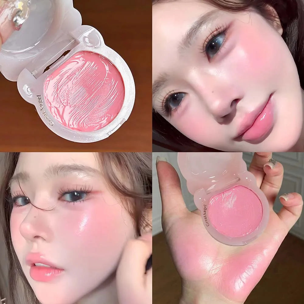 Korean Jelly Blush Cream | Lip & Cheek Dual-Use Blusher