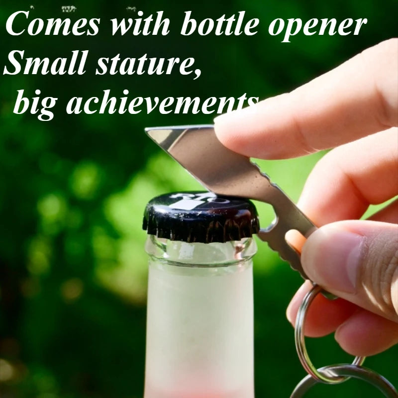 Multifunctional Pocket Tool & Bottle Opener | Outdoor EDC Pocket Multi-Tool Peaceful Pleasures Health and Wellness