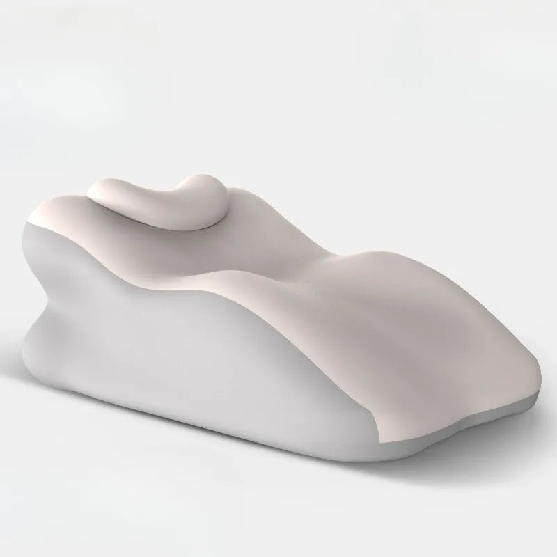 Large Bed Multifunctional Ergonomic Wedge Pillow with New Prone Position for Reading Unique Curved Design with Washable Cover Peaceful Pleasures Health and Wellness With pillow C