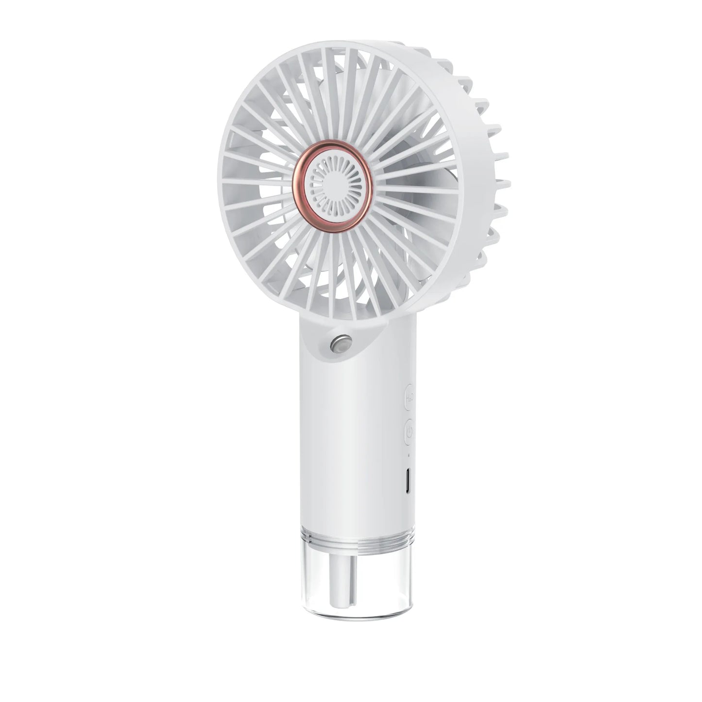 Handheld Spray Mist Fan – USB Rechargeable Portable Cooling