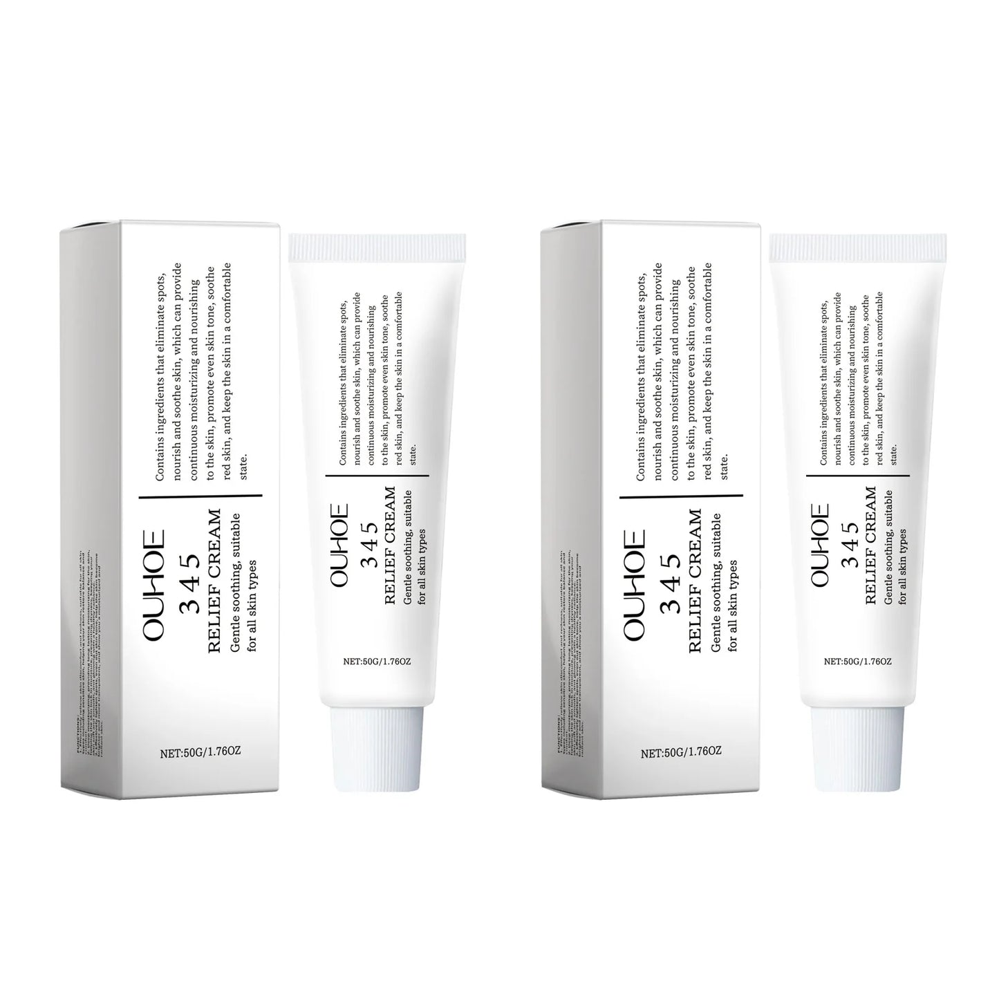345 Relief Cream – Hydrating & Brightening Face Moisturizer