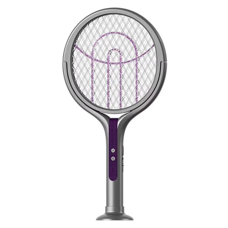 2-in-1 Electric Mosquito Swatter with LED Lamp | USB Rechargeable