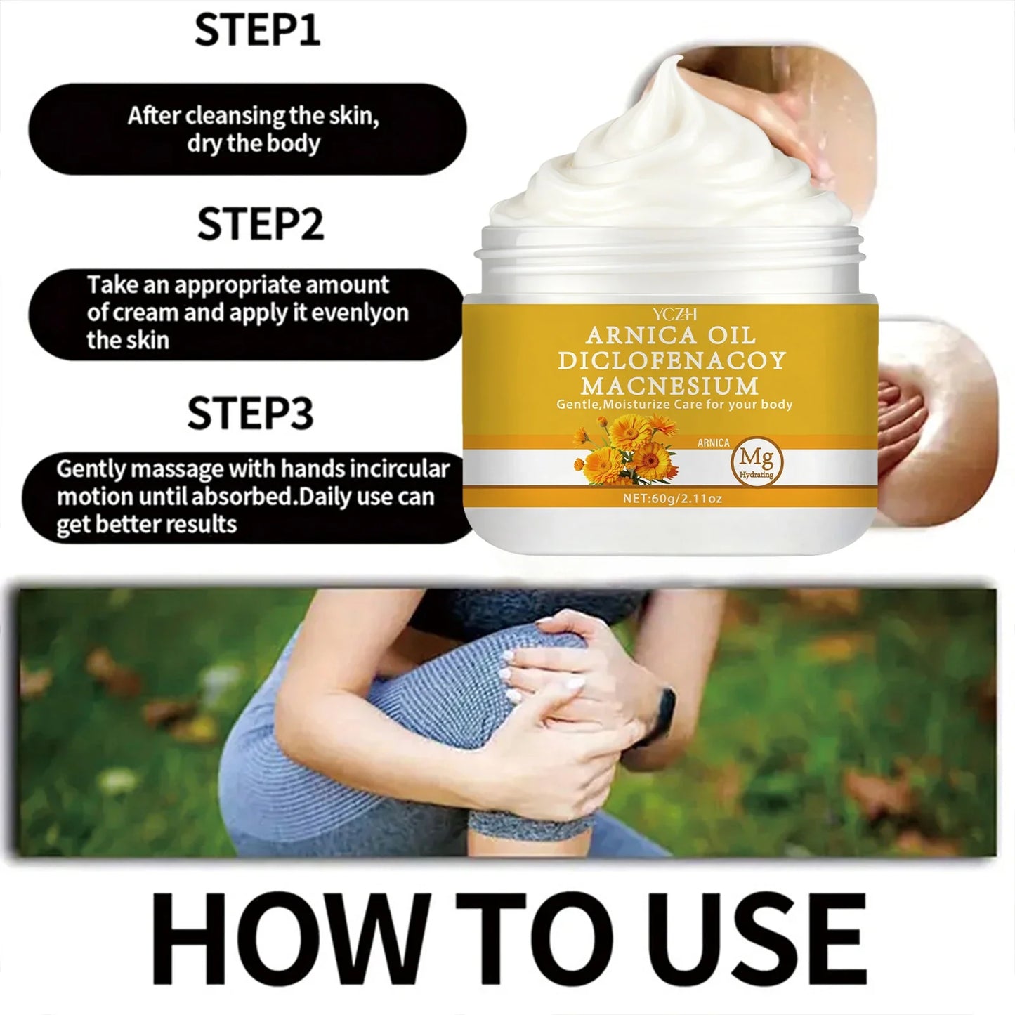 Firming Body Cream – Retinol, Hyaluronic Acid & Ginger | YCHZ