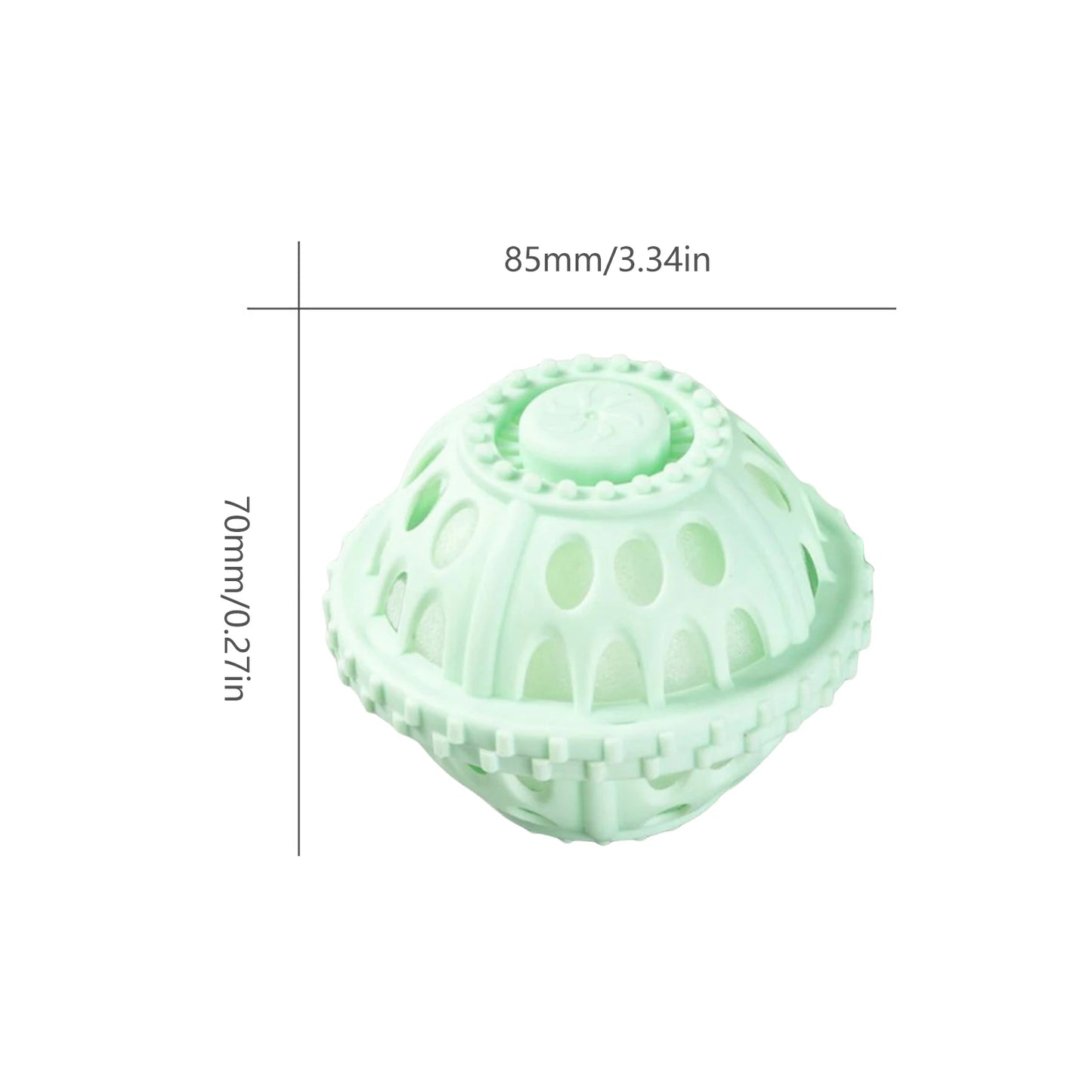 Laundry Ball For Washing Machine Anti Tangling Drum Cleaner Stain Remover Washing Ball Durable Friendly Material Compatible With Peaceful Pleasures Health and Wellness C
