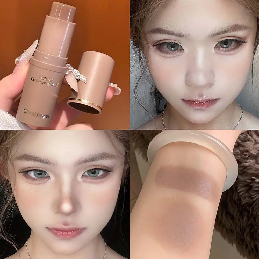 Grey Brown Matte Contour Stick – Waterproof Long-Lasting Makeup