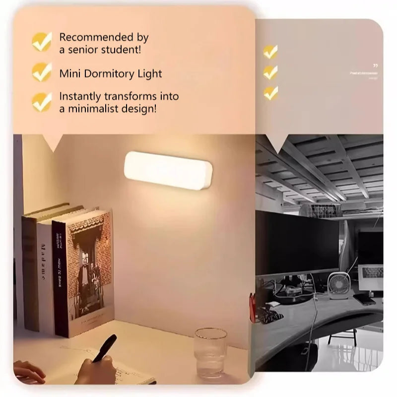 3-Color LED Night Light | Wireless Magnetic Charging Touch Lamp LED Night Light Peaceful Pleasures Health and Wellness