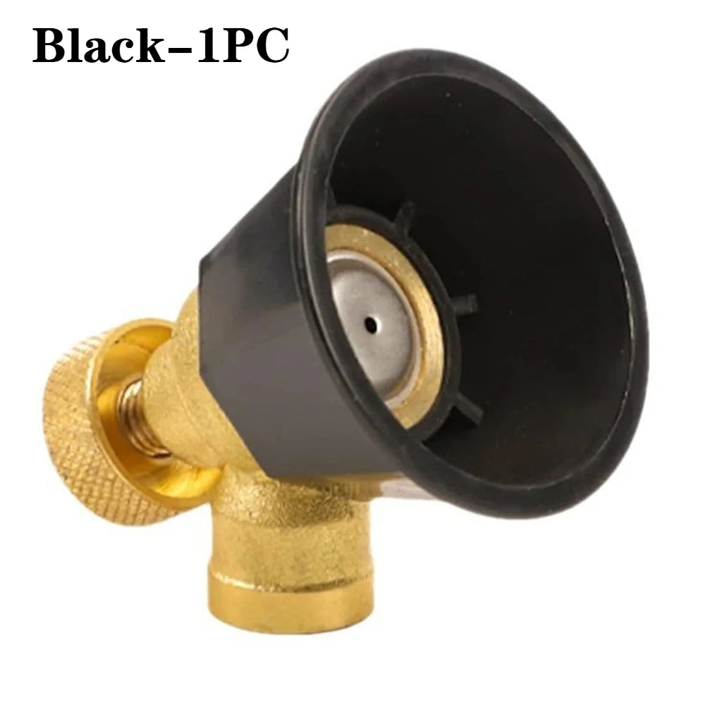 1-20PCS Adjustable Agricultural Cyclone Air Vortex High-Pressure Nozzle Windproof Sprayer for Atomization and Dosing Spray Peaceful Pleasures Health and Wellness Black-1PC