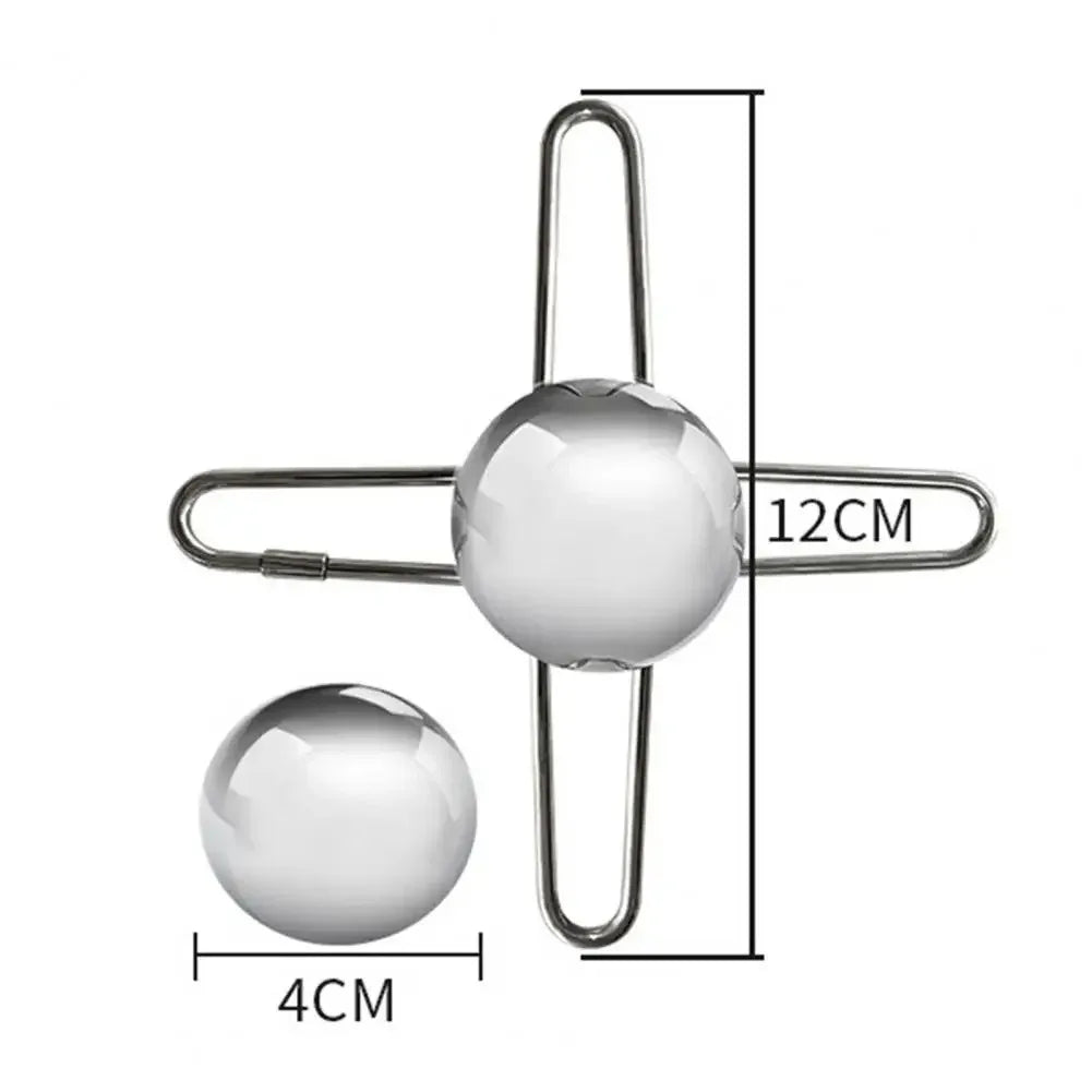 Stainless Steel Coffee Frozen Ball Reusable Cooling Coffee Tool Espresso Ice Hockey Whiskey Cocktail Cooler Retain Fragrance Peaceful Pleasures Health and Wellness Four Forks