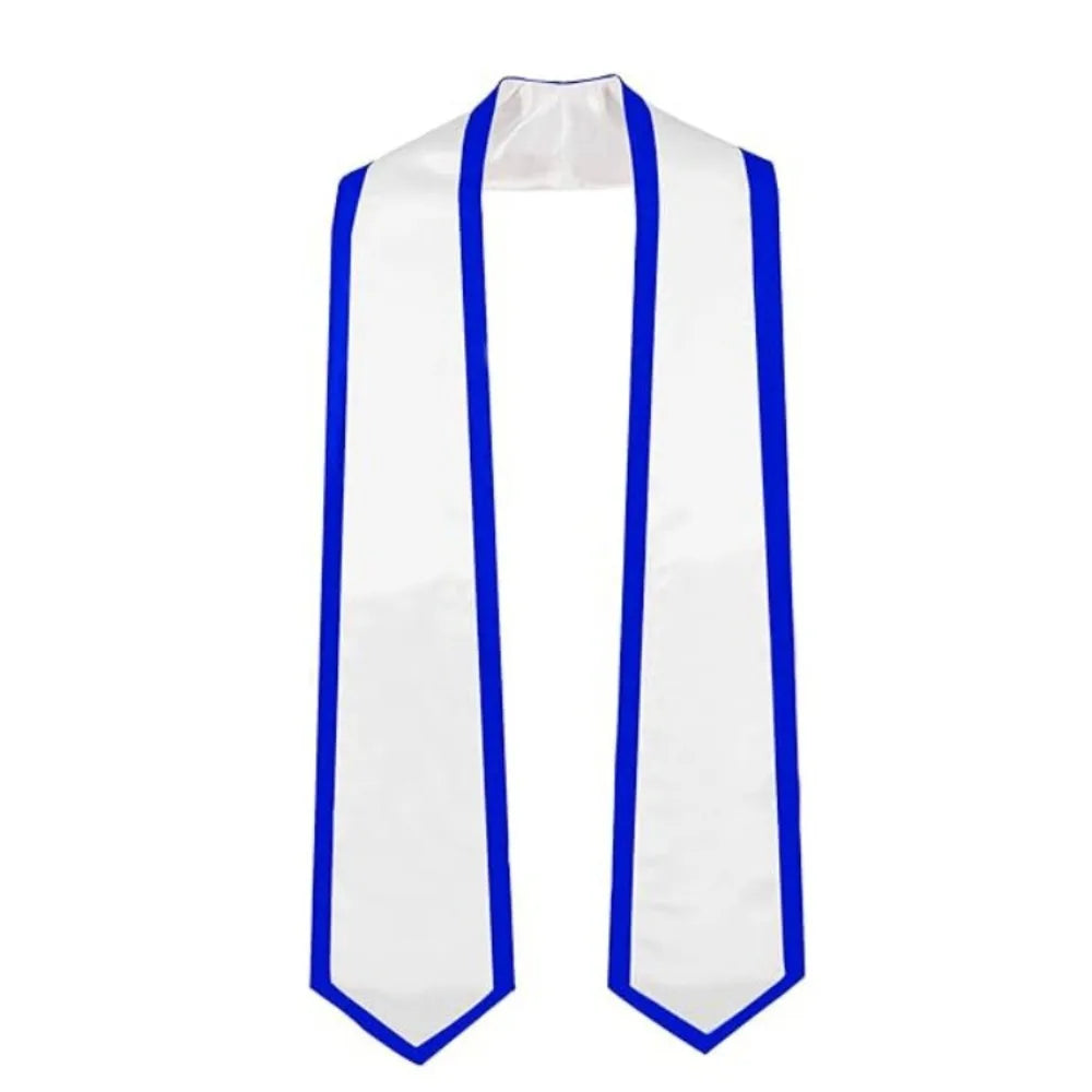 Satin Graduation Honor Stole – Double Layer Unisex Sash