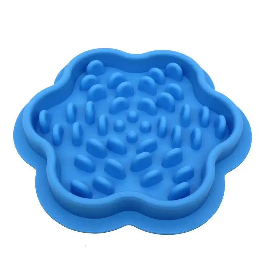 Slow Feeder Bowl for Dogs & Cats | Non-Slip Silicone Mat