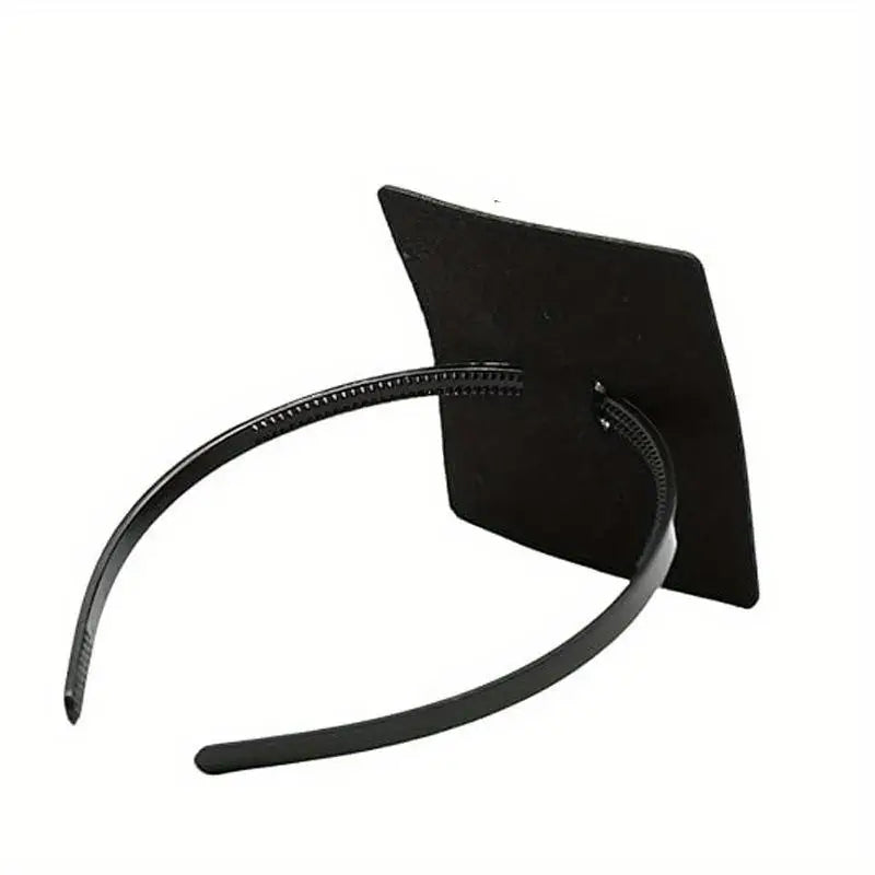 Graduation Cap Headband – Non-Slip Elastic Party Hair Accessory