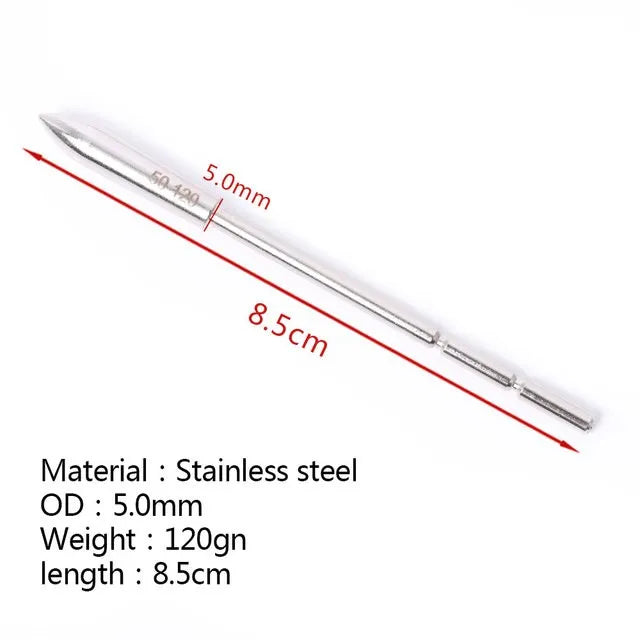 Archery ID3 2 4 5 6 8 0 Stainless Steel Insert Arrowhead Point Tips