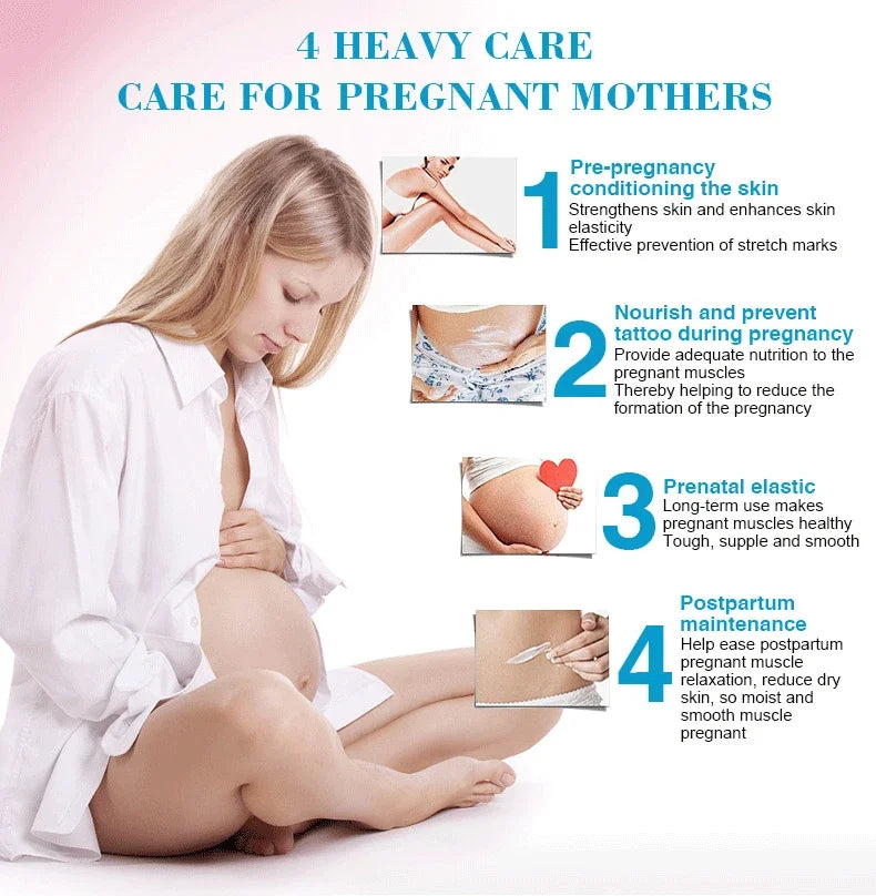 Snail Removes Stretch Mark Cream To Remove Postpartum Obesity Pregnant Women Repair Anti-Aging Anti-Winkles Firming Body Cream Peaceful Pleasures Health and Wellness