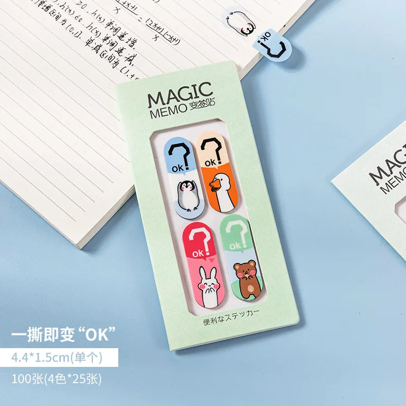 Self-adhesive Index Stickers Peelable Waterproof