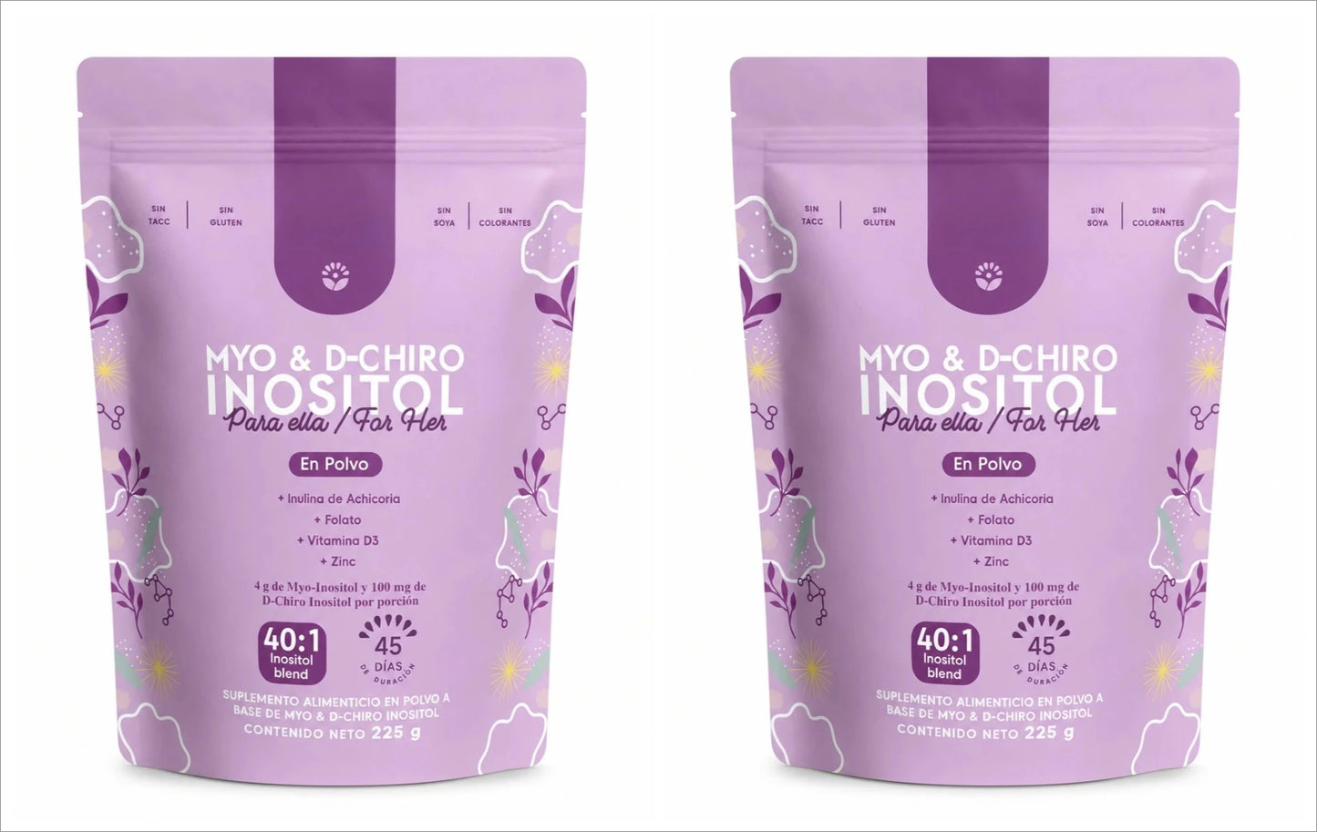 Myo & D-Chiro Inositol Powder 40:1 | Folate, D3 & Zinc