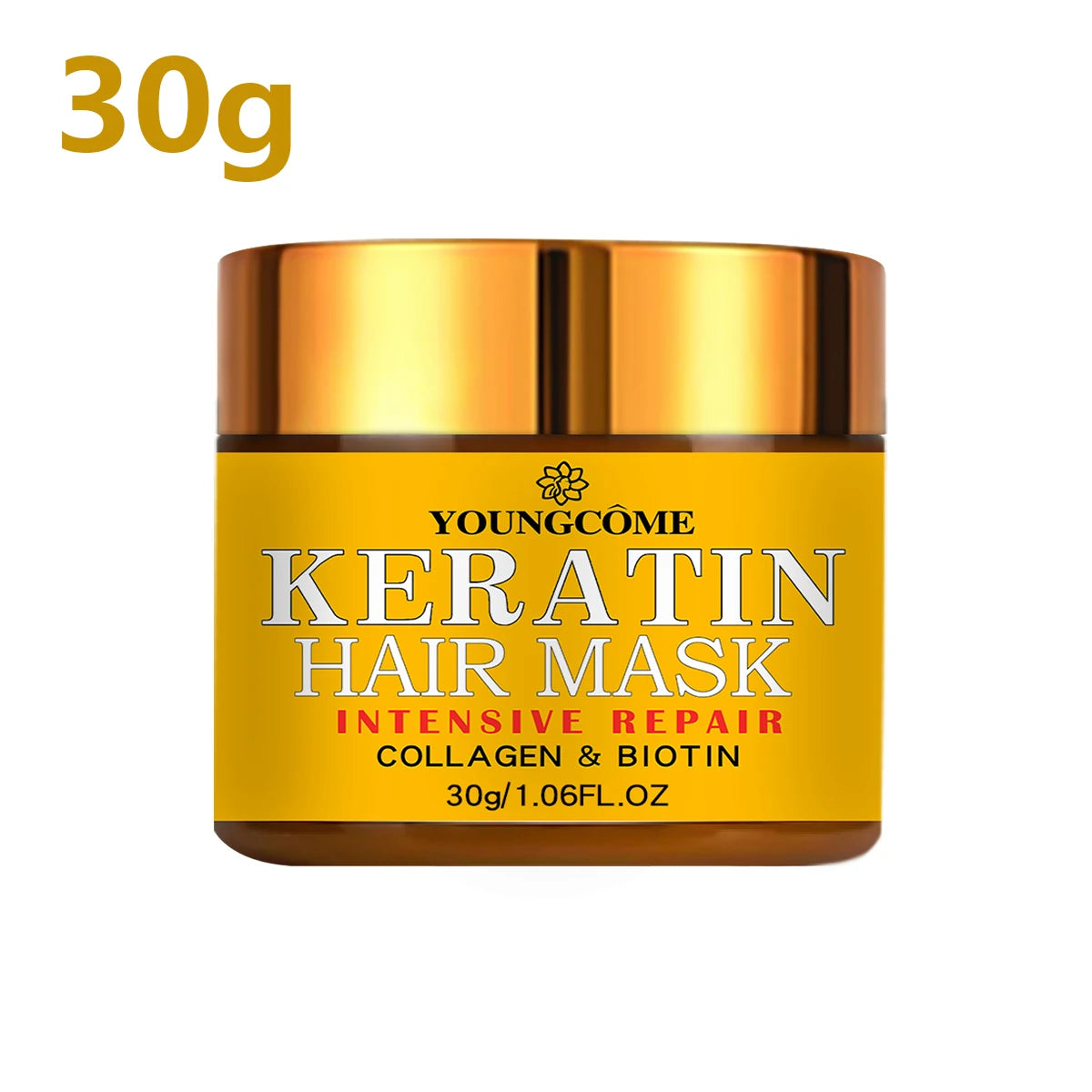 YOUNGCOME Keratin Hair Mask – Biotin, Collagen & Repair