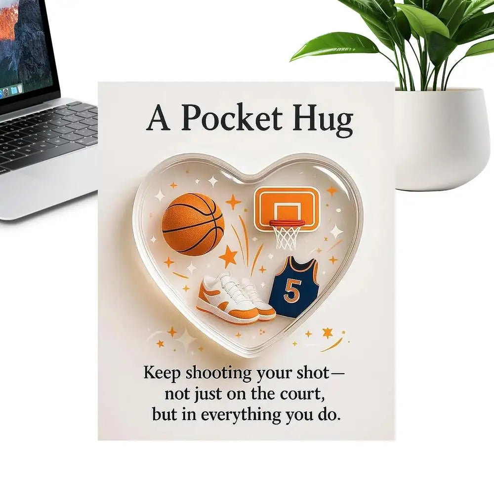 Greeting Cards Compact Heart-Shaped Inspirational Note Card For Business Trip Home Outdoor School Men Women Boys Girls Youth Peaceful Pleasures Health and Wellness C China Mainland