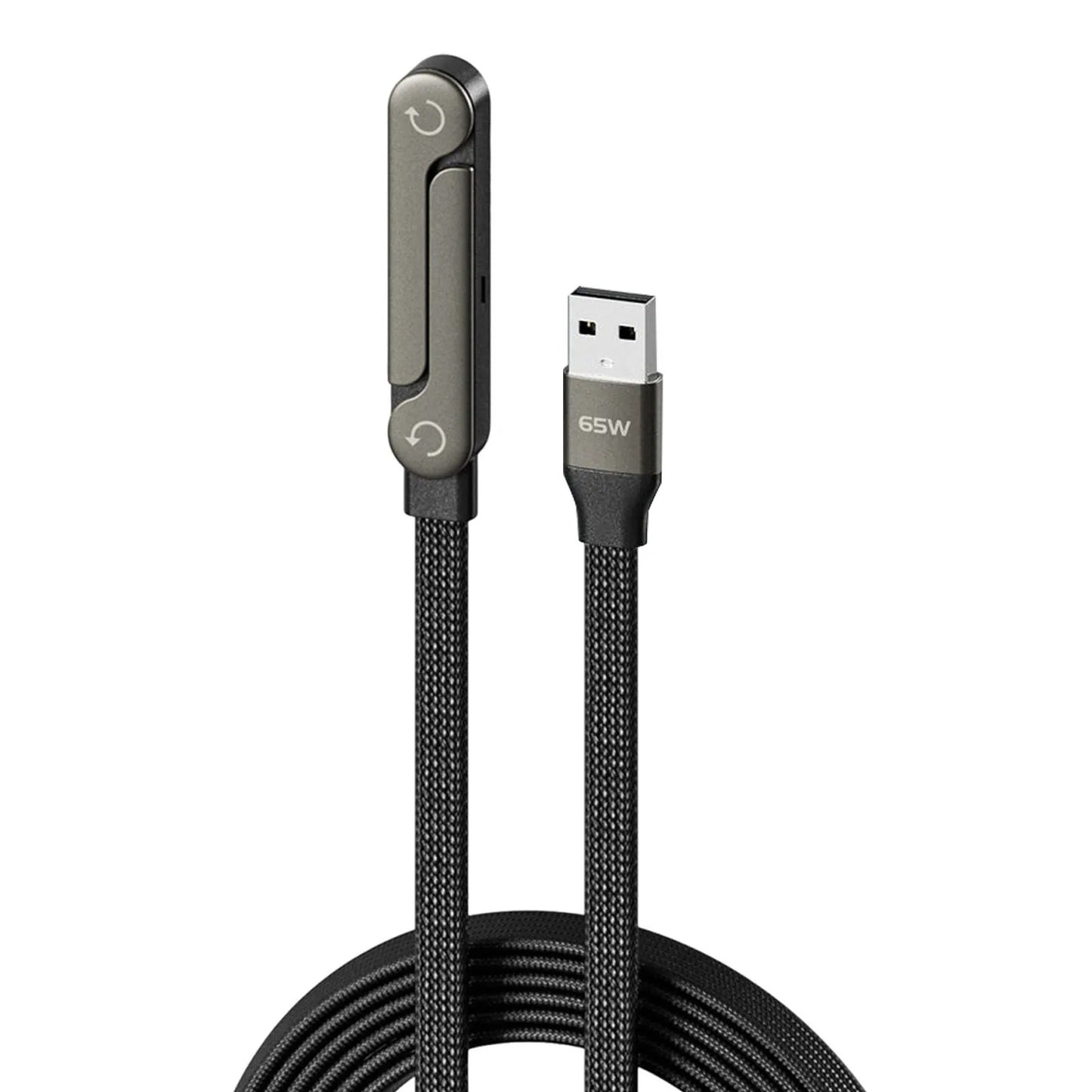 VODOOL 2-in-1 Fast Charging USB-C Cable & Foldable Stand