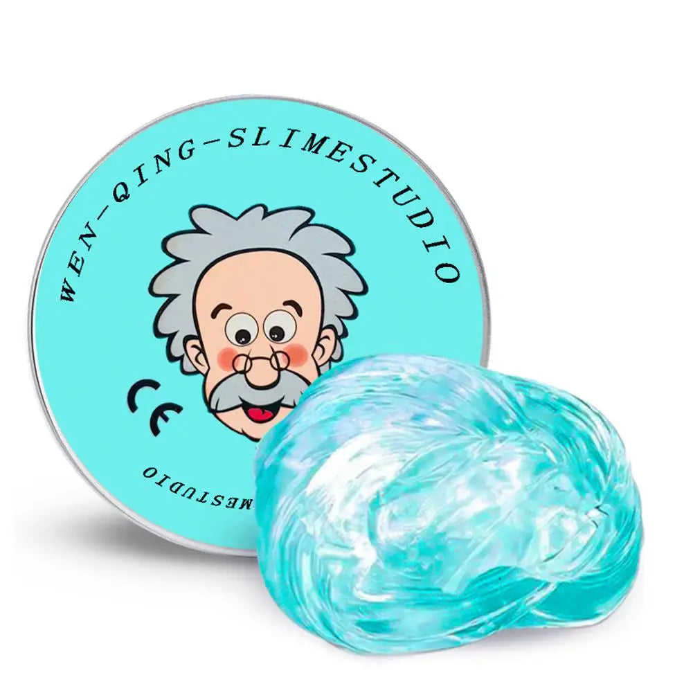 Reusable Putty Bouncy Slime Toy Set for Stress Relief Peaceful Pleasures Health and Wellness Blue