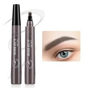 Four-pronged eyebrow pencil, four-end, long-lasting, non-smudged, water-resistant, anti-smudged eyebrow pencil Peaceful Pleasures Health and Wellness 04