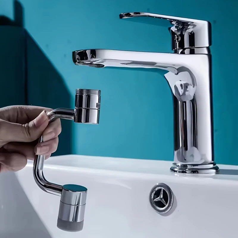 1080° Rotating Stainless Steel Faucet Extender | Dual Spray