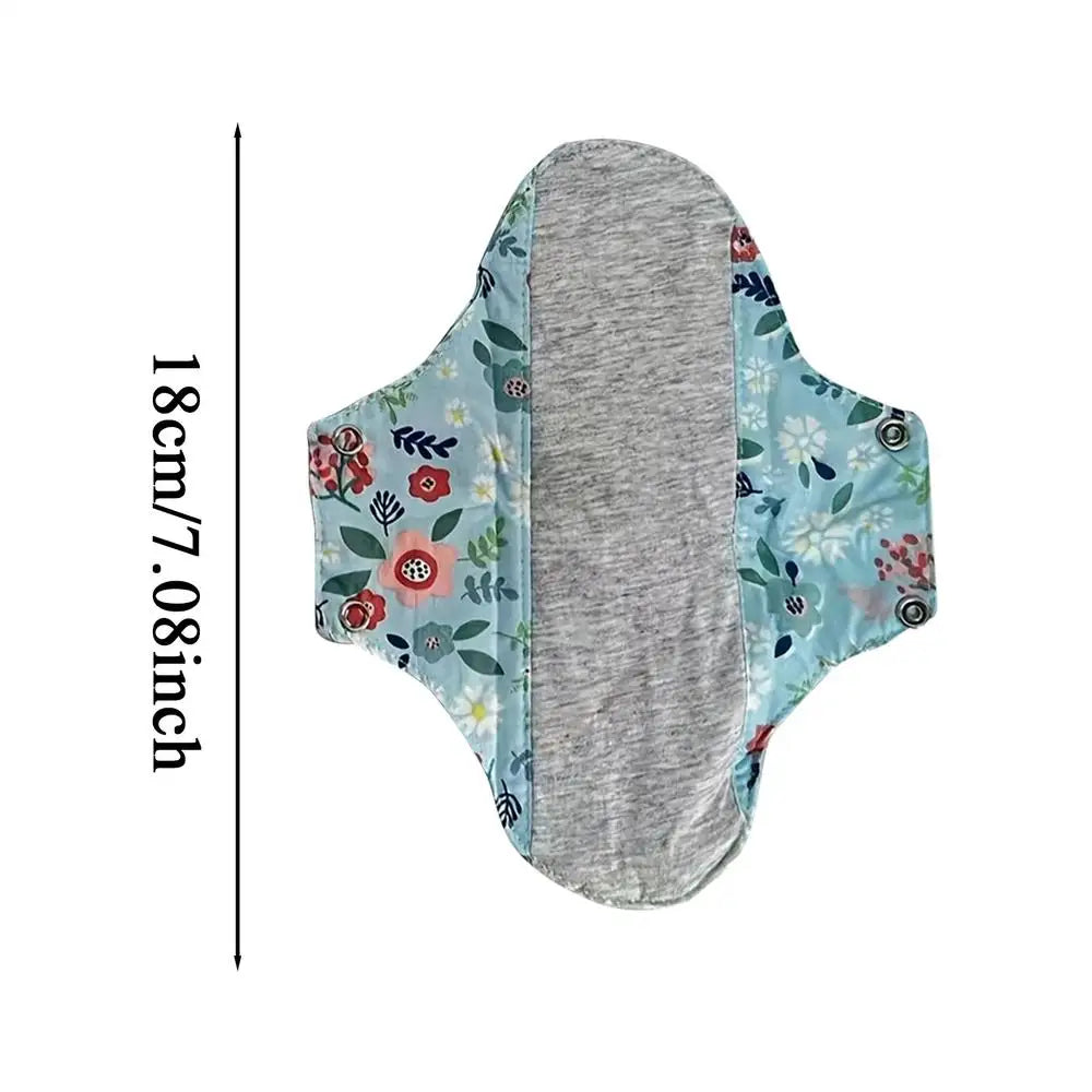 Reusable Cloth Menstrual Pads 4-Pack | Washable & Breathable
