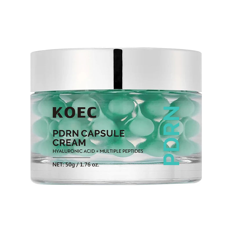 Pdrn Skincare Set Ampoule Serum Cica Peptide Essence Deep Moisturizing Capsule Cream Repair Barriers Nourish The Skin Face Cream Peaceful Pleasures Health and Wellness PDRN cream 50G