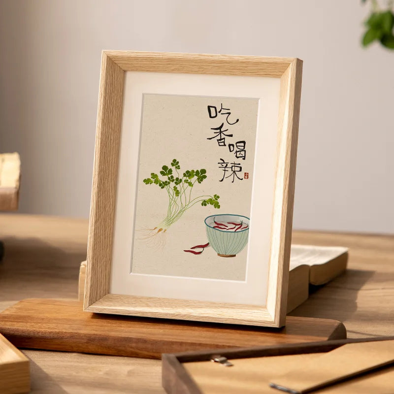 Wood Photo Frame 6 7 8 10 A4 Inch | Modern Home Décor Display