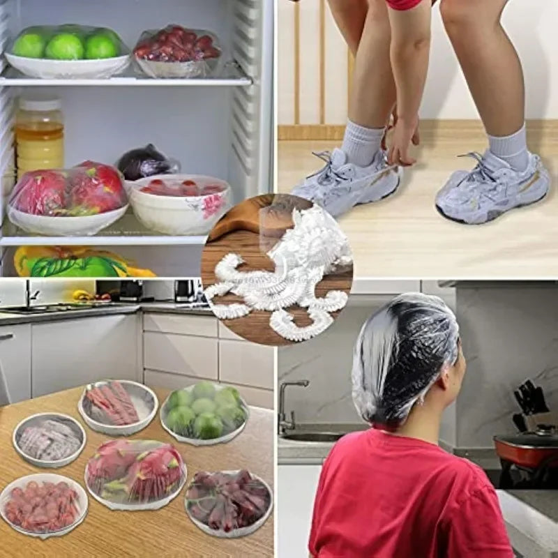 Reusable Elastic Food Covers for Bowls & Plates – 50–1000 Pack