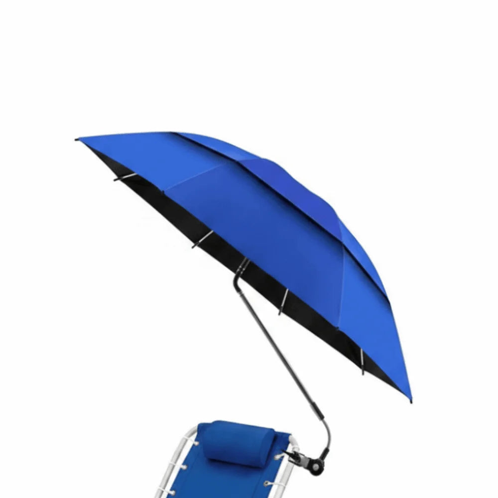 360° Adjustable Clamp Umbrella | Large UV Outdoor Shade