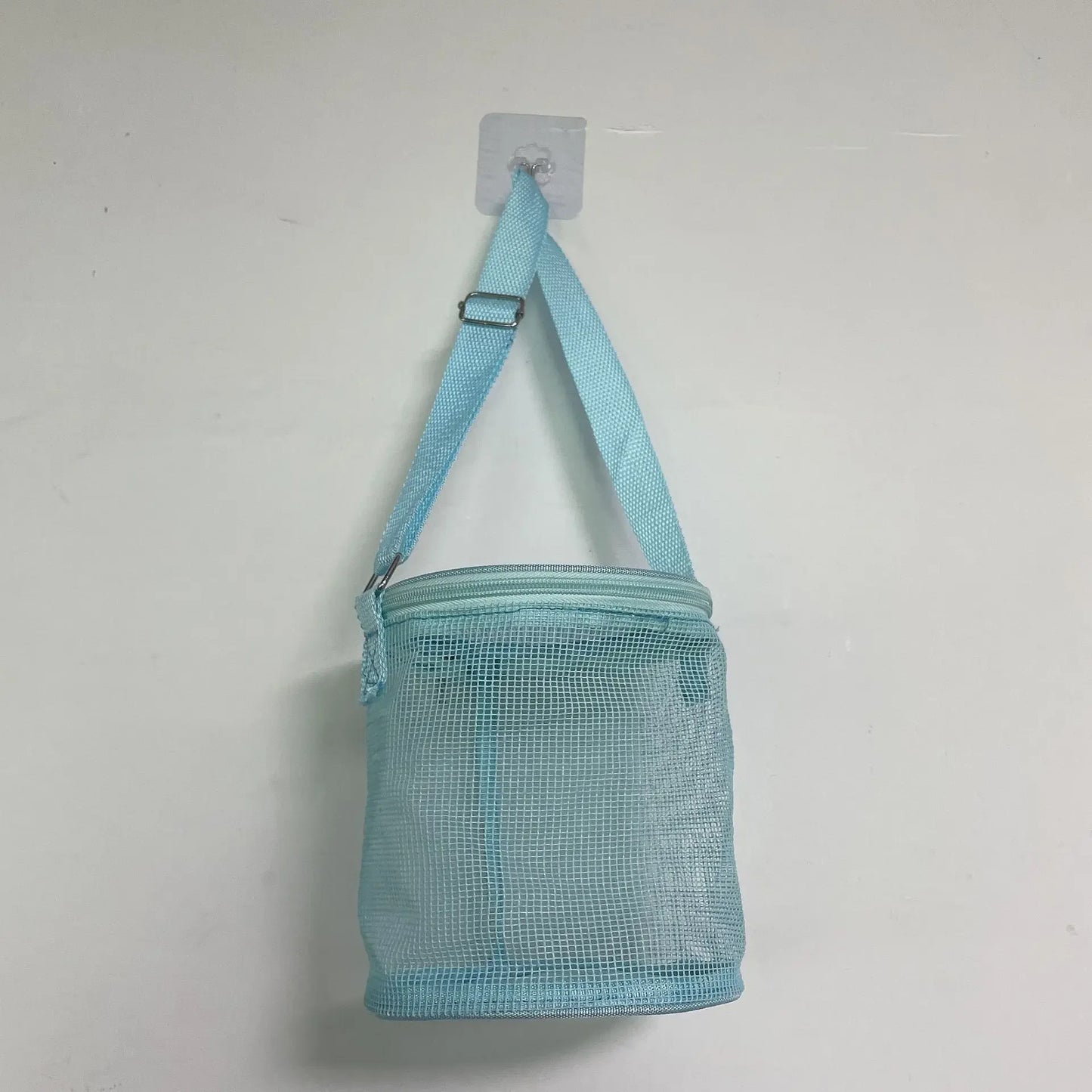 Foldable Mesh Beach Bag | Shell & Toy Storage for Kids