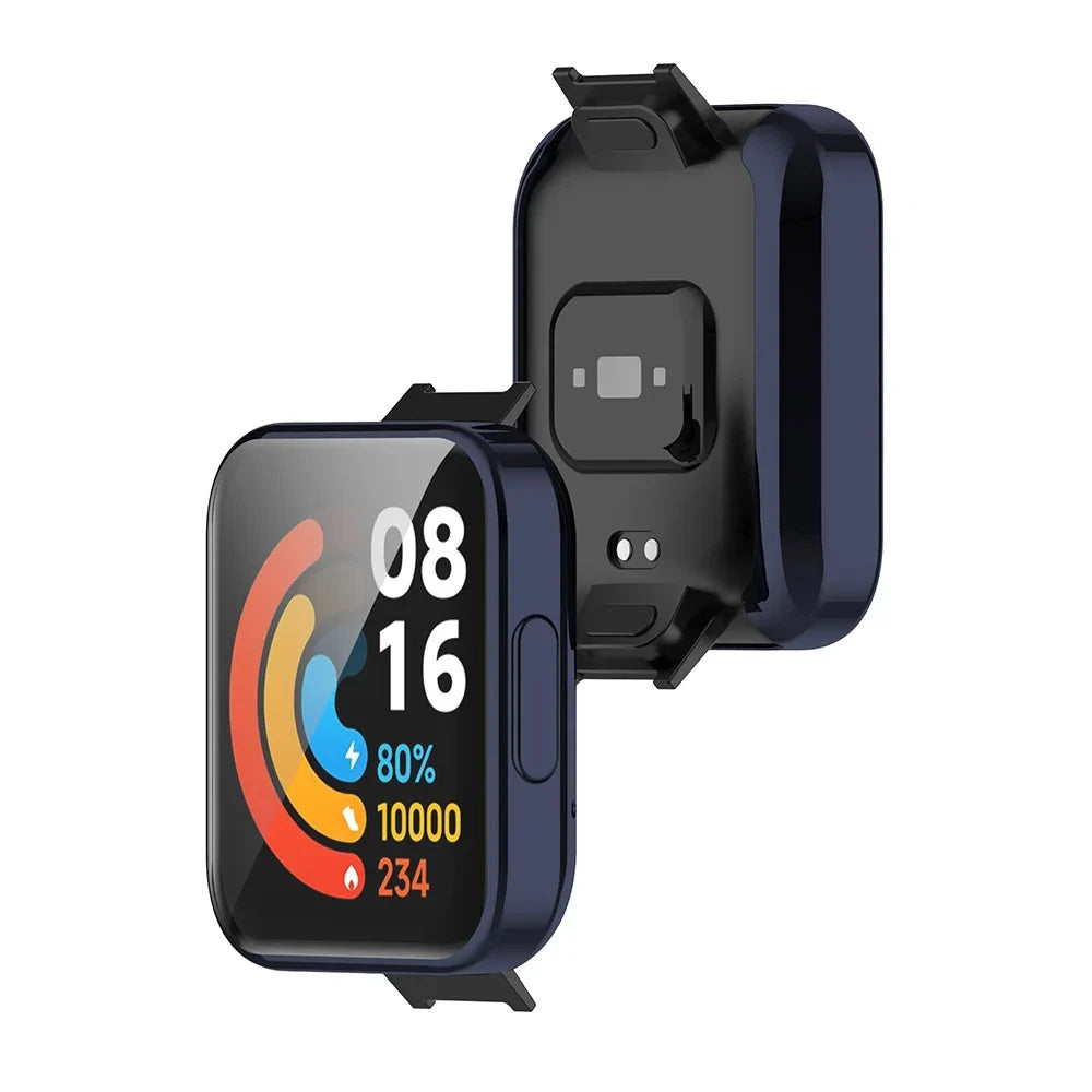 TPU Case for Redmi Watch 2 – Clear Full Screen Protector