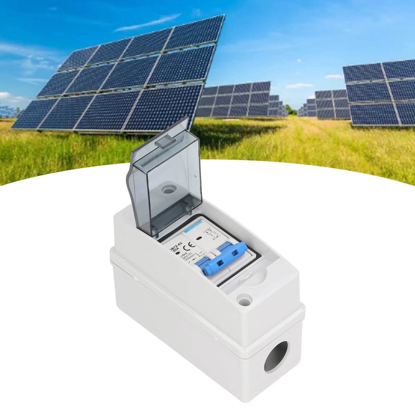 Mini Circuit Breaker 1000V Disconnect PV Solar Miniature Circuit Breaker with IP65 Waterproof Distribution Box Peaceful Pleasures Health and Wellness