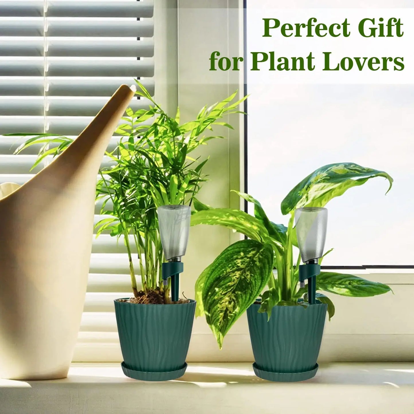 Automatic Waterer Household Drip Irrigation Flower Waterer Dripper Garden Self Watering Pot For Plants Flowers Peaceful Pleasures Health and Wellness