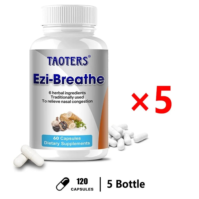 Ezi-Breathe Capsules | 6-in-1 Lung & Respiratory Support