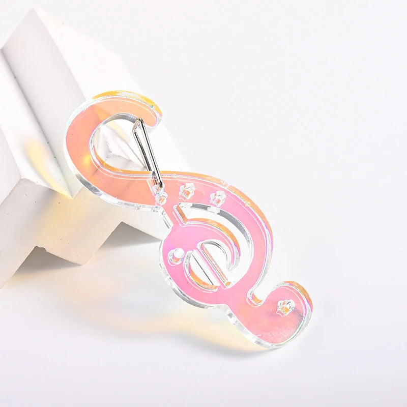 Korean Bag Charm Carabiner Clip – Acrylic Keychain Pendant